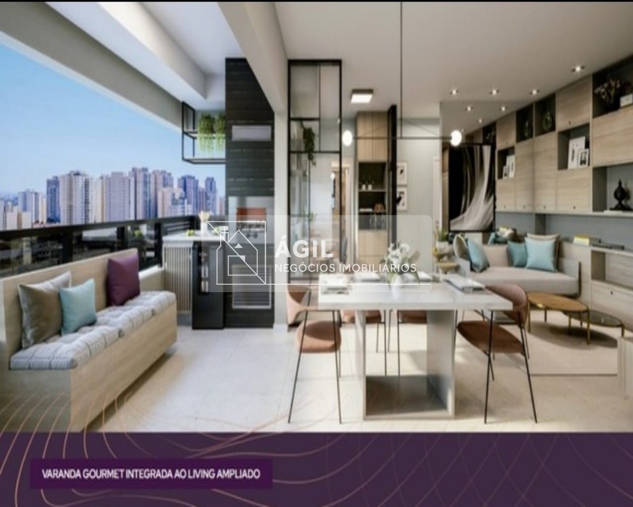 Lançamento Wonder apartamento a Venda no Cidade jardim em São José dos Campos-SP -85m² total -3 dormitórios sendo uma suíte -2 banheiros com suíte