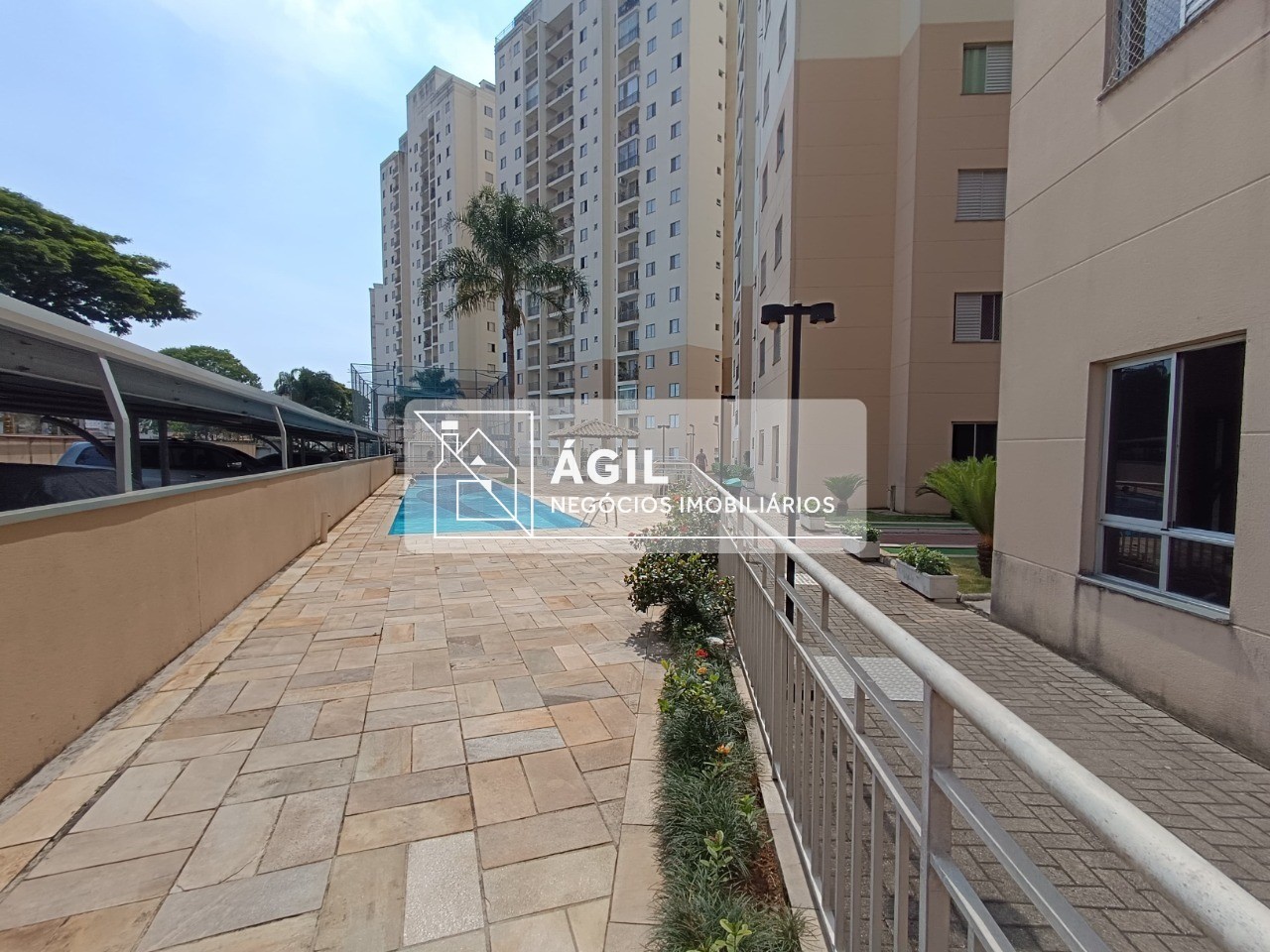 APARTAMENTO PARA LOCAÇÃO NO CITTA DI ROMA, JARDIM AUGUSTA - SÃO JOSÉ DOS CAMPOS - SP - Área útil: 62m² - 3 dormitórios (sendo 1 suíte) - 2 Banheiros
