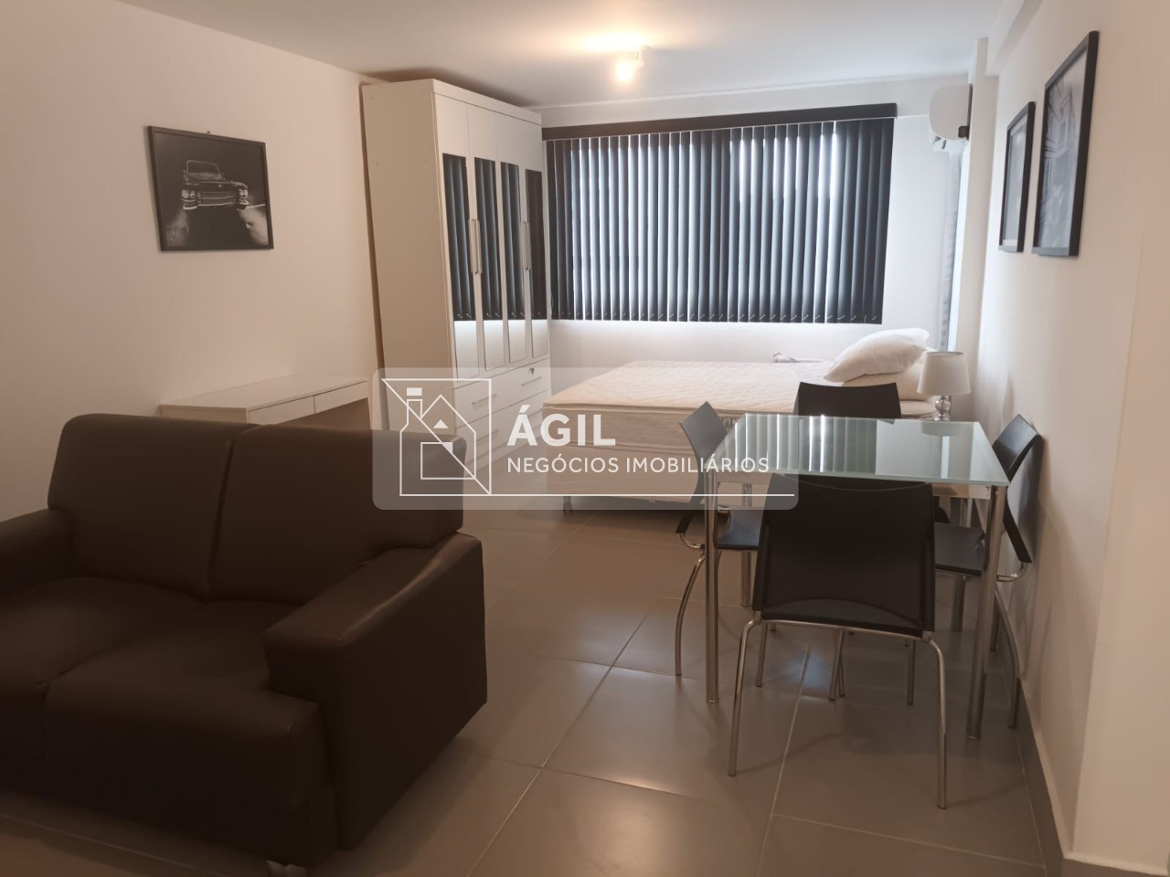 Alugo apartamento 50 m2 1 dormitório mobiliado no edifício suite service - são josé dos campos