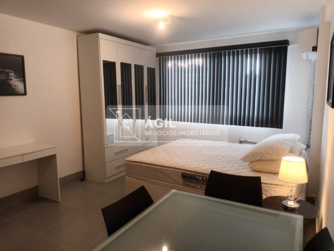 Alugo apartamento 50 m2 1 dormitório mobiliado no edifício suite service - são josé dos campos