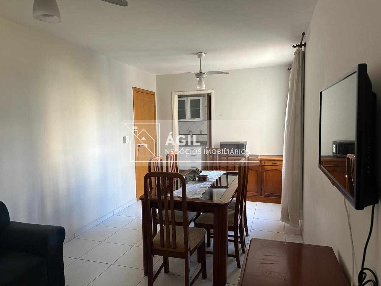 Alugo apartamento 51 m2 - 2 dormitórios - condominio colinas