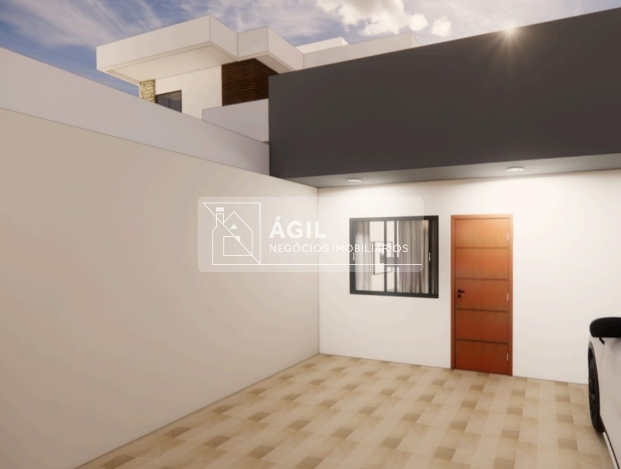 Vendo casa térrea na planta 88 m2 - 3 dormitórios - santa pa