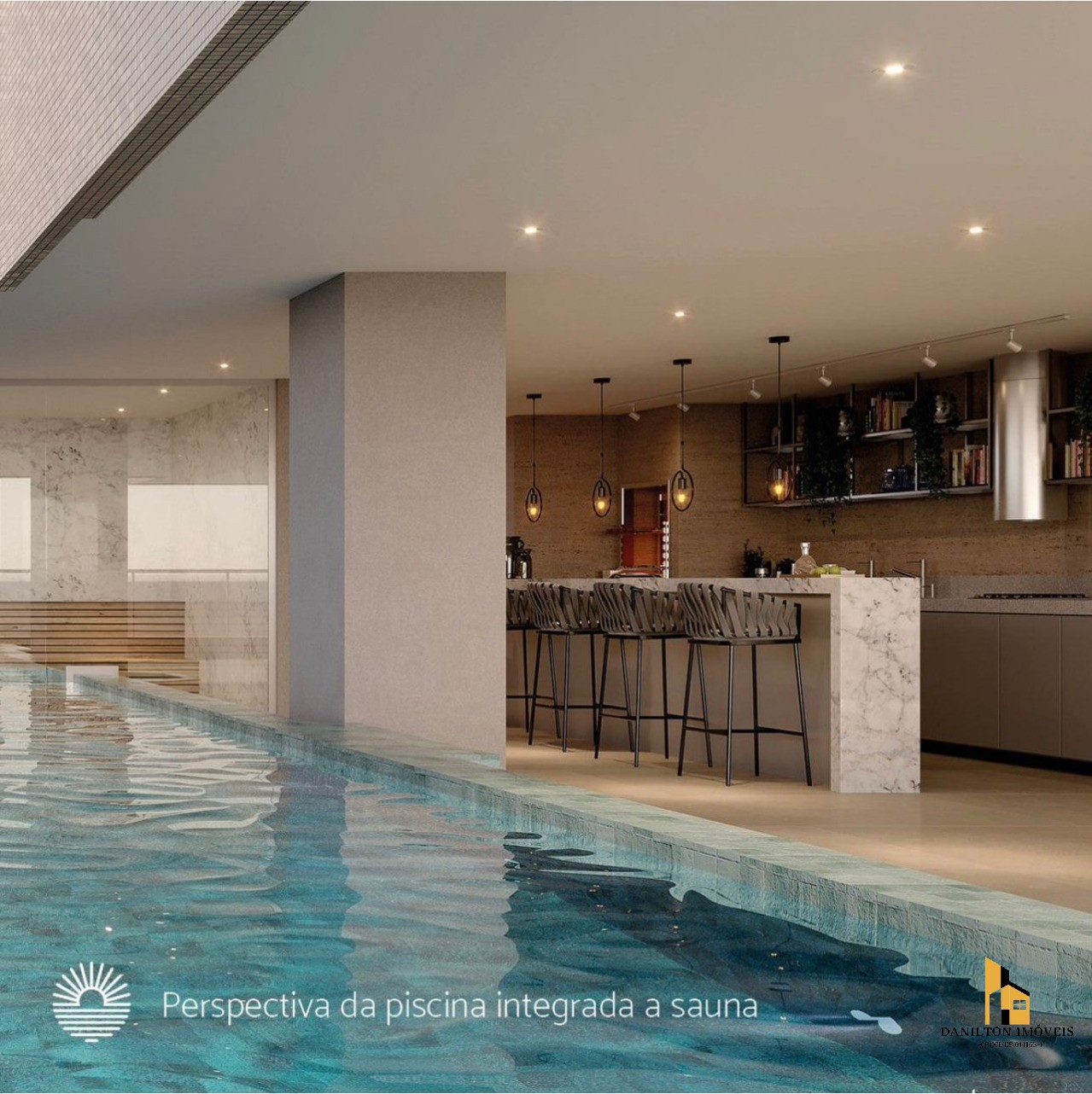 Apartamento A venda na quadra o Mar, na Praia do Morro com 2 Quartos, Área de Lazer completa em Guarapari-ES