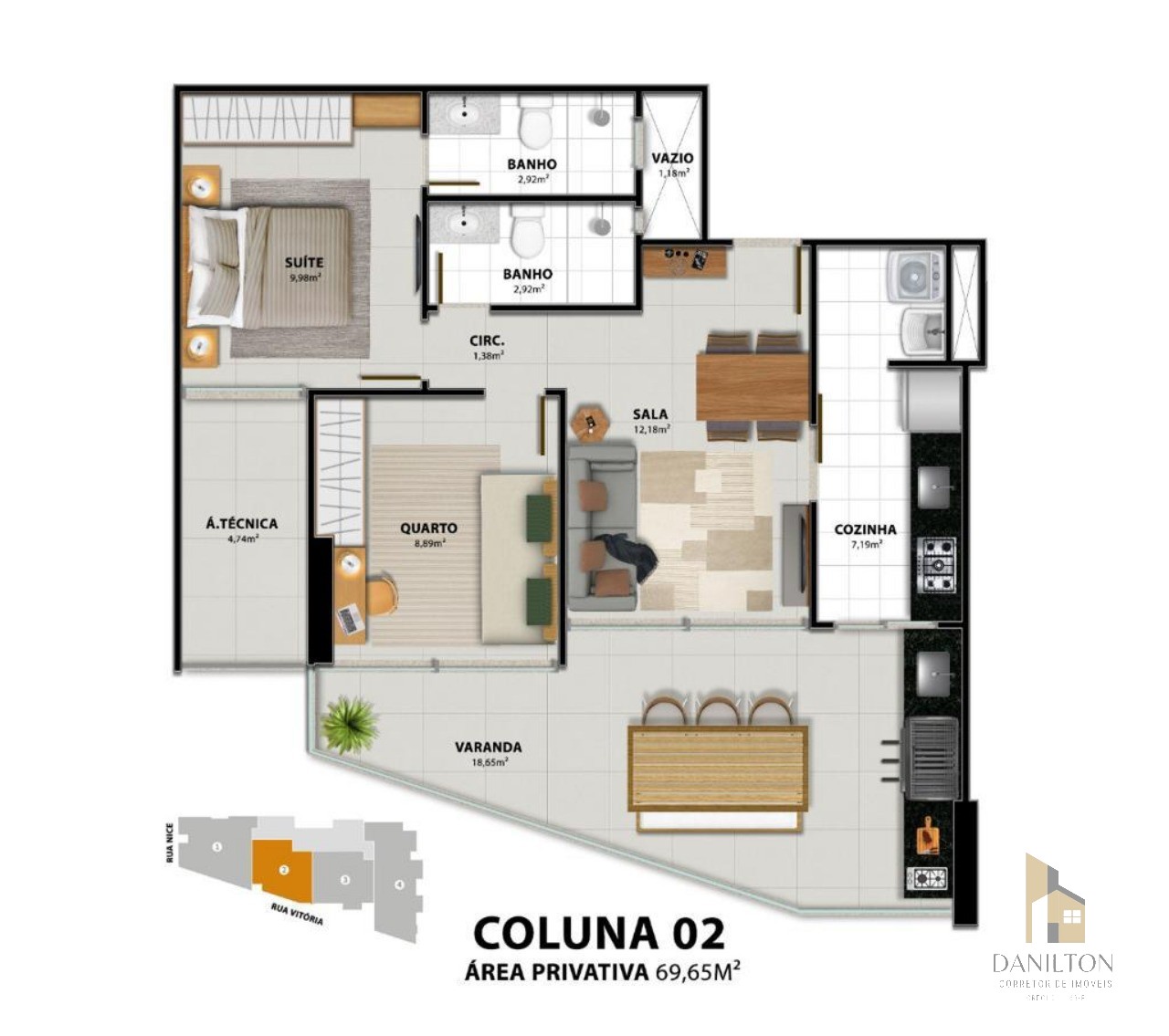 Apartamento com 3 quartos área de Lazer completa a venda na Praia do morro financiamiento com a construtora, GUARAPARI-ES