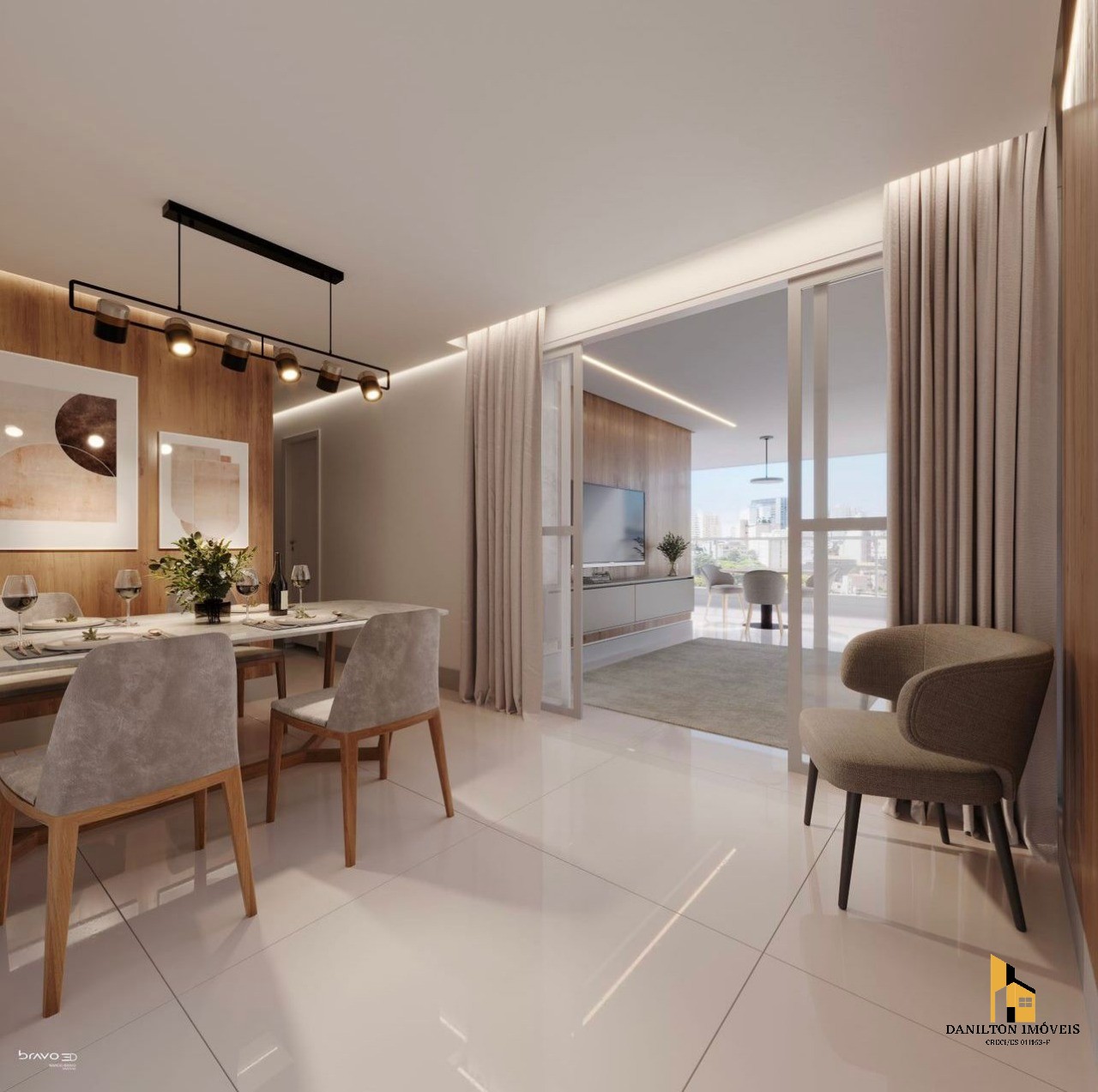 Apartamento A venda na quadra o Mar, na Praia do Morro com 2 Quartos, Área de Lazer completa em Guarapari-ES