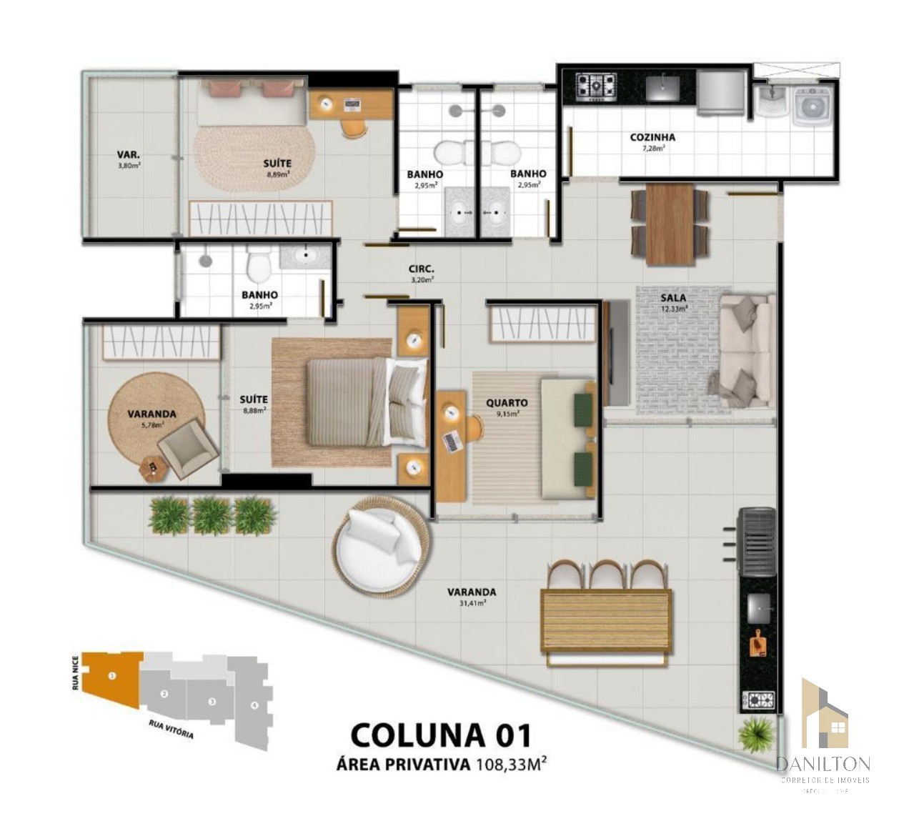 Apartamento com 3 quartos área de Lazer completa a venda na Praia do morro financiamiento com a construtora, GUARAPARI-ES