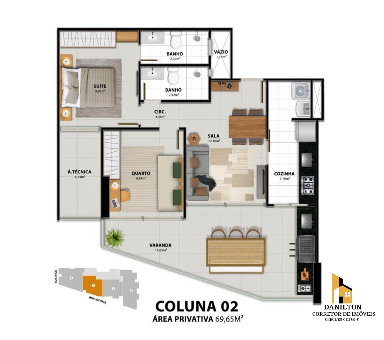 FINANCIAMENTO DIRETO COM A CONSTRUTORA Lançamento em Guarapari-es com 2 Quartos e Área de lazer completa