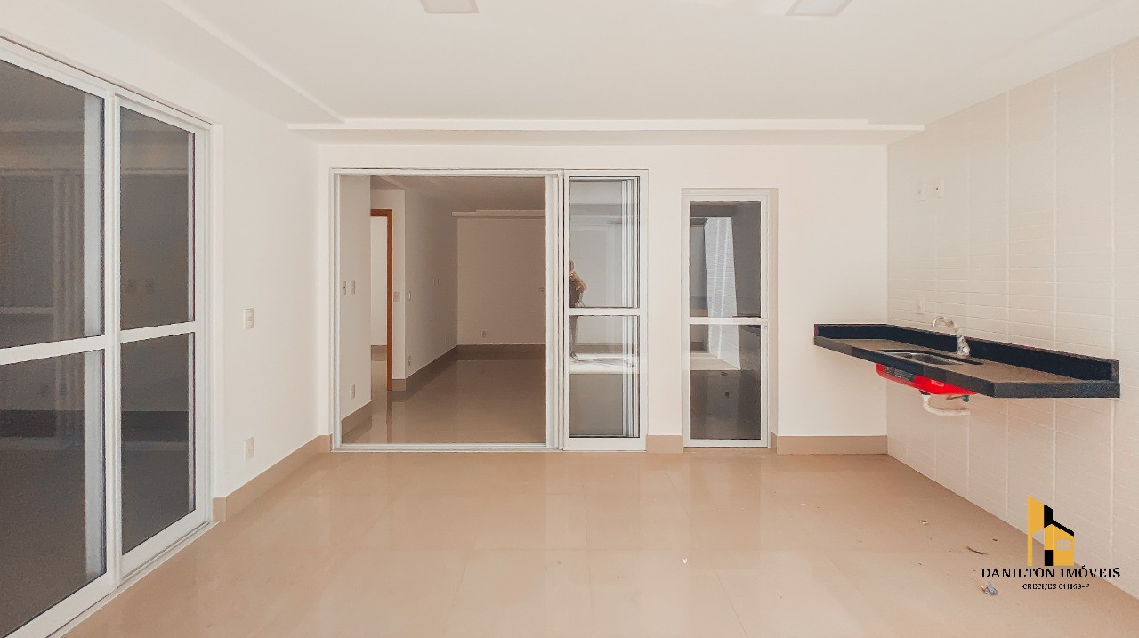 Apartamento com 123,47m², linda área externa que possui piscina com deck na Praia do morro