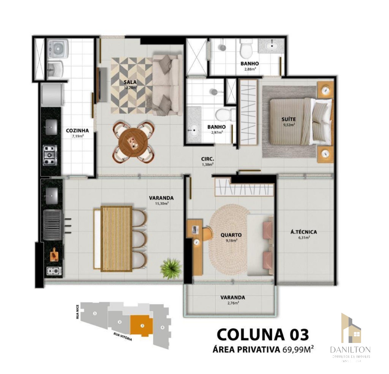 Apartamento com 3 quartos área de Lazer completa a venda na Praia do morro financiamiento com a construtora, GUARAPARI-ES