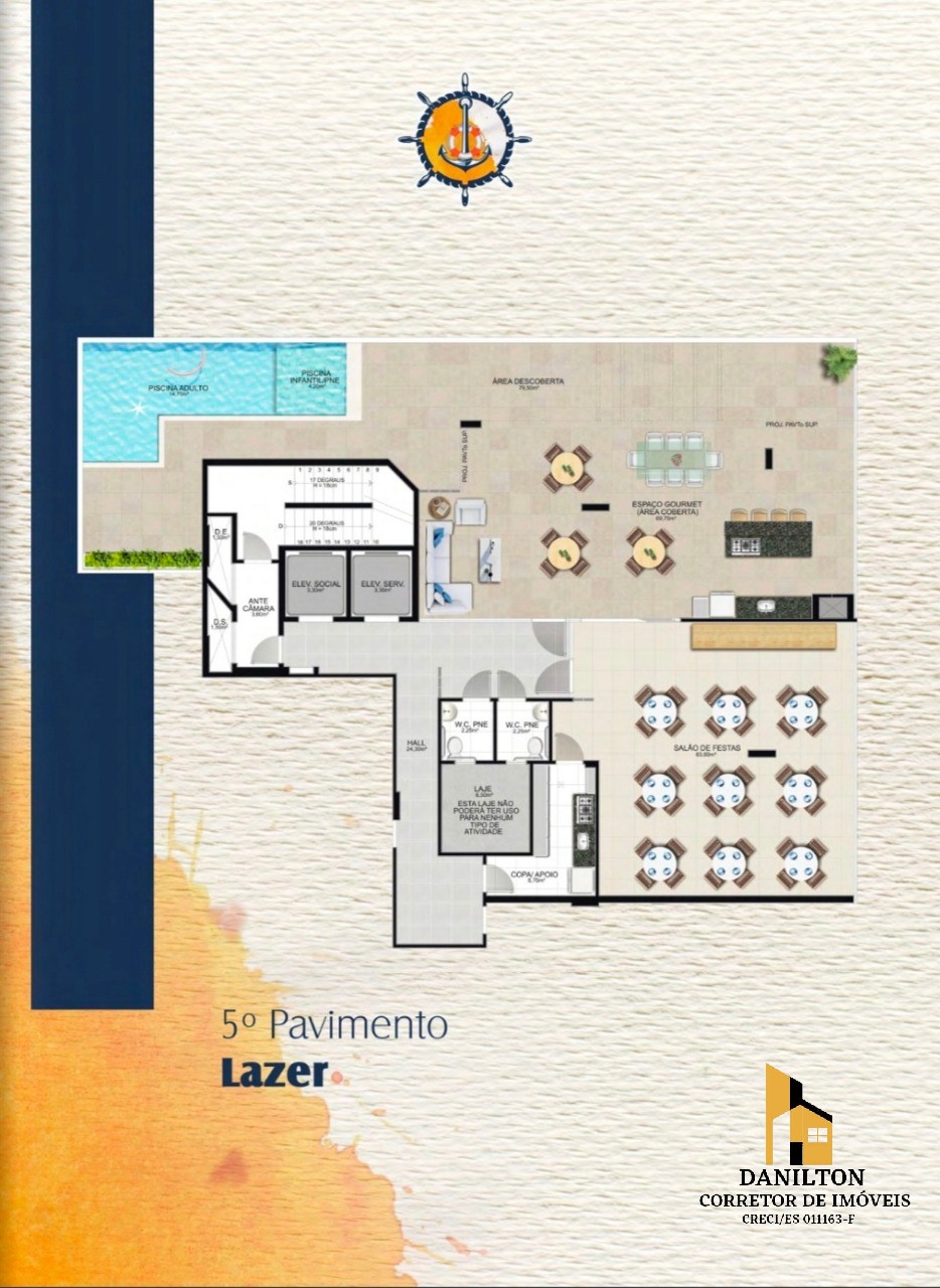 Apartamento com 2 e 3 quartos A venda na Praia do Morro GUARAPRI-ES