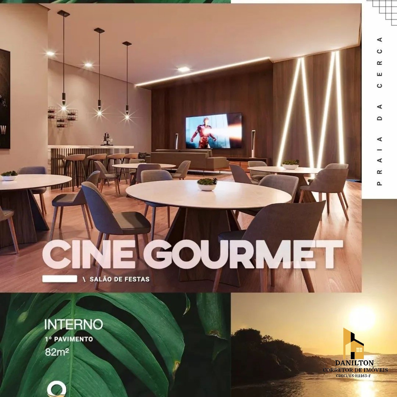 Apartamento com 3 Quartos A venda na Praia do morro GUARAPARI-ES