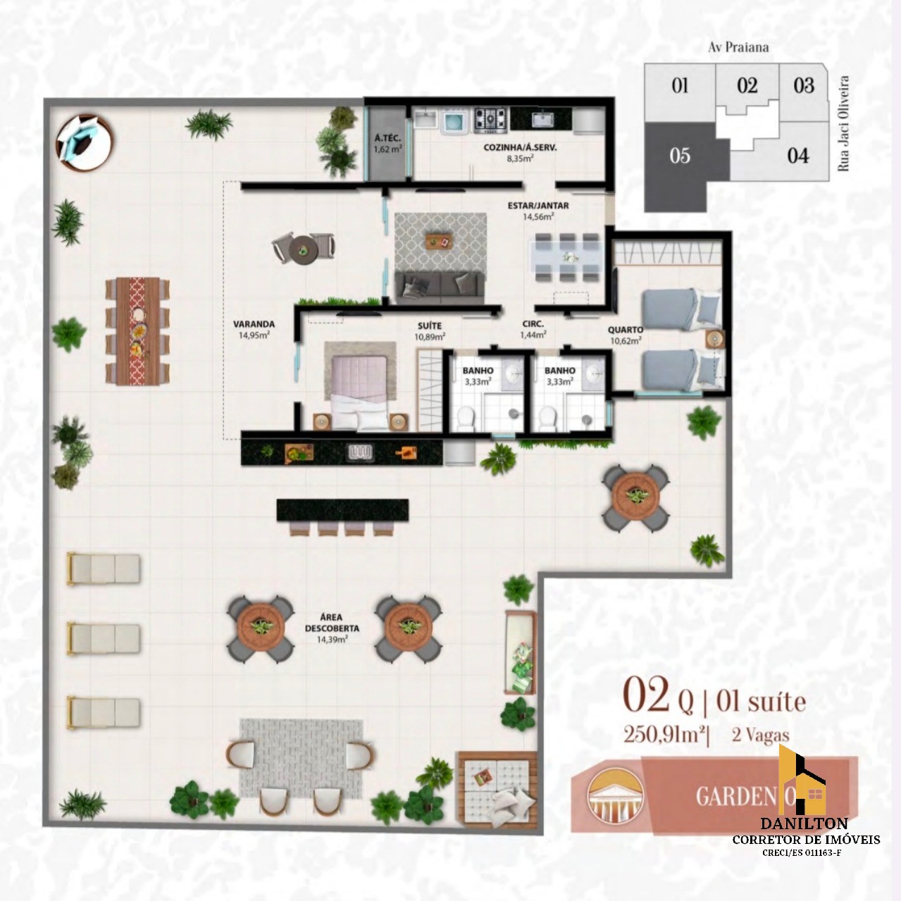 Apartamento com 2 Quartos A venda na praia do Morro GUARAPARI-ES
