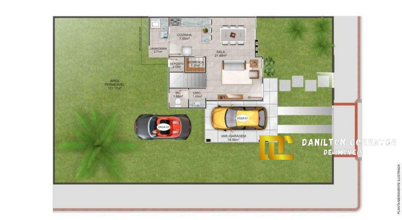 Casa em Lançamento no bairro itapebussu com 3 quartos sendo 1 suíte