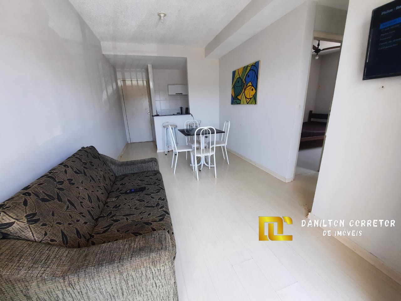 Apartamento locação anual na praia do morro