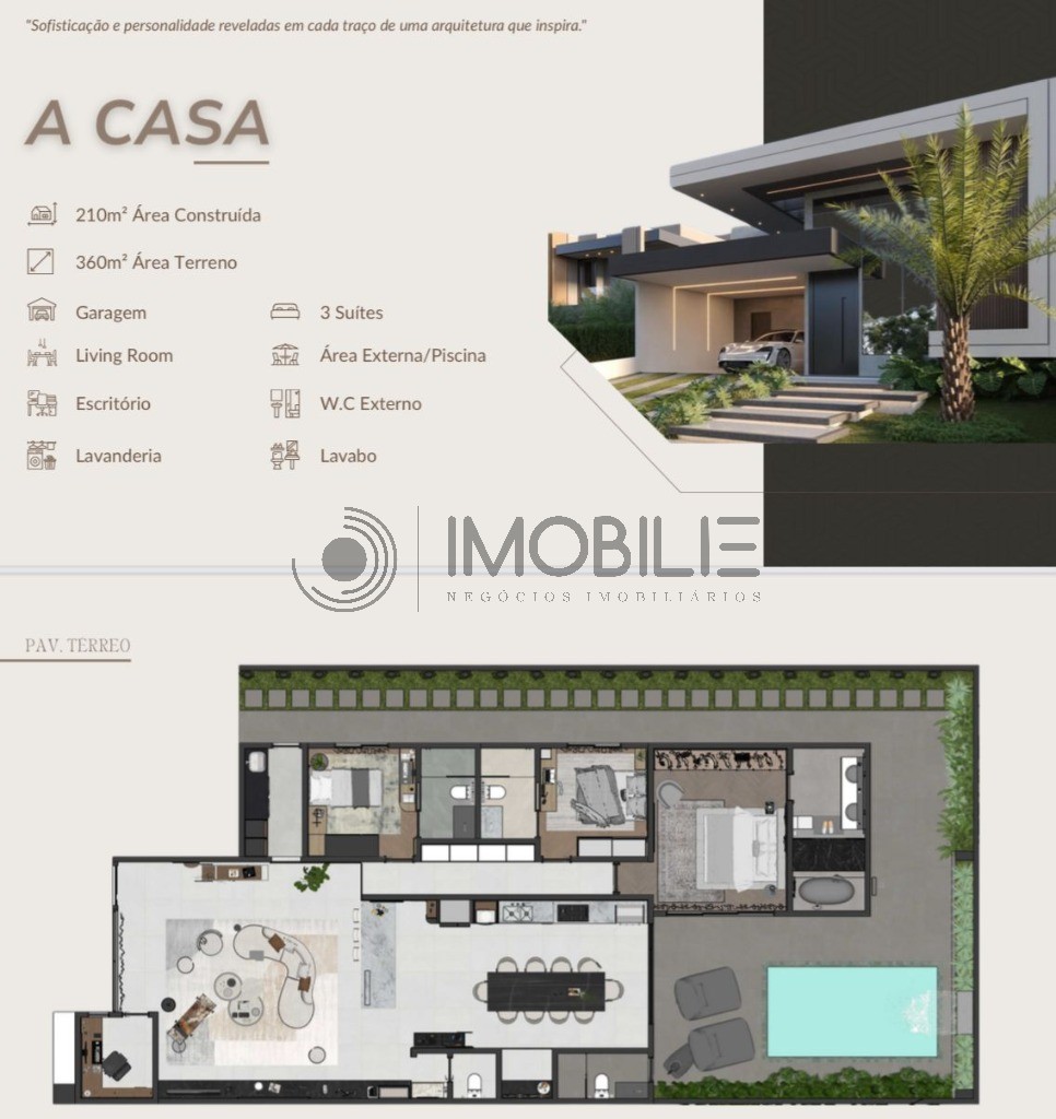 Casa, 3 quartos - Foto 2