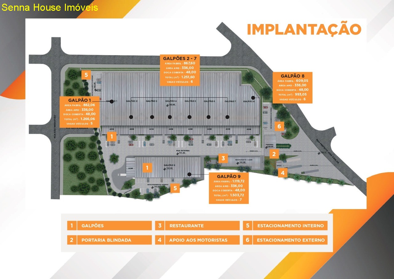 Galpão Industrial de Alto Padrão em Condomínio - Venda ou Locação em Itupeva-SP, Bairro Santo Antonio 2: 5 Salas, 6 Banheiros, 6 Vagas, 1.251,60 m².