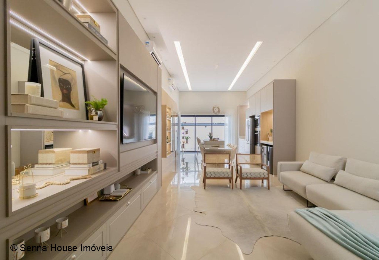 Casa de alto padrão em condomínio no Recanto Quarto Centenário, Jundiaí-SP: 3 quartos, 1 suíte, 3 salas, 3 banheiros, 4 vagas de garagem, 250m².