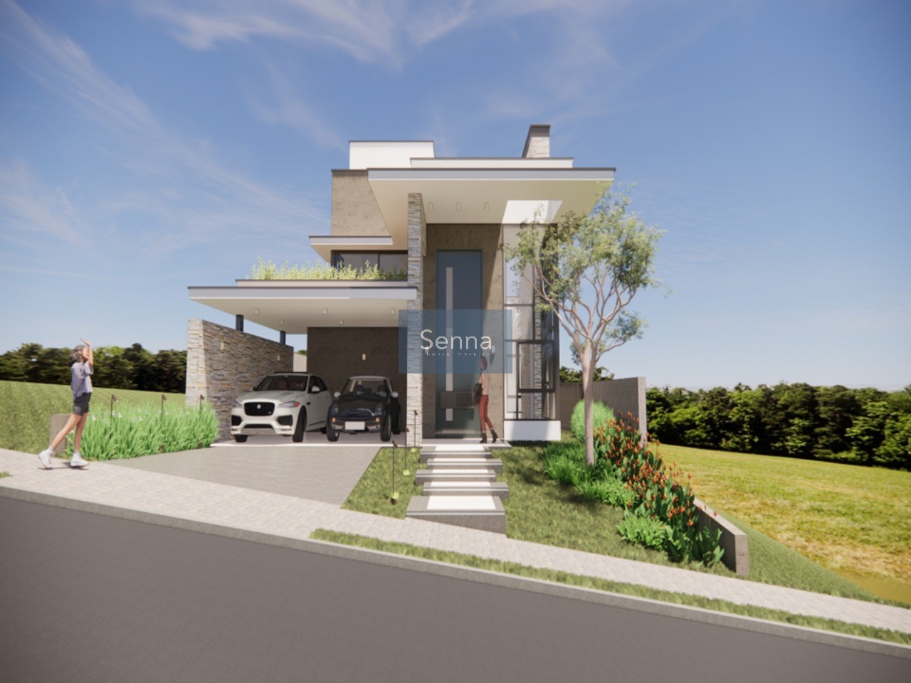 Imóvel de luxo no Jardim Novo Mundo: casa à venda em Jundiaí-SP, 3 quartos, 3 suítes, 2 salas, 5 banheiros, 4 vagas, 241,18m².