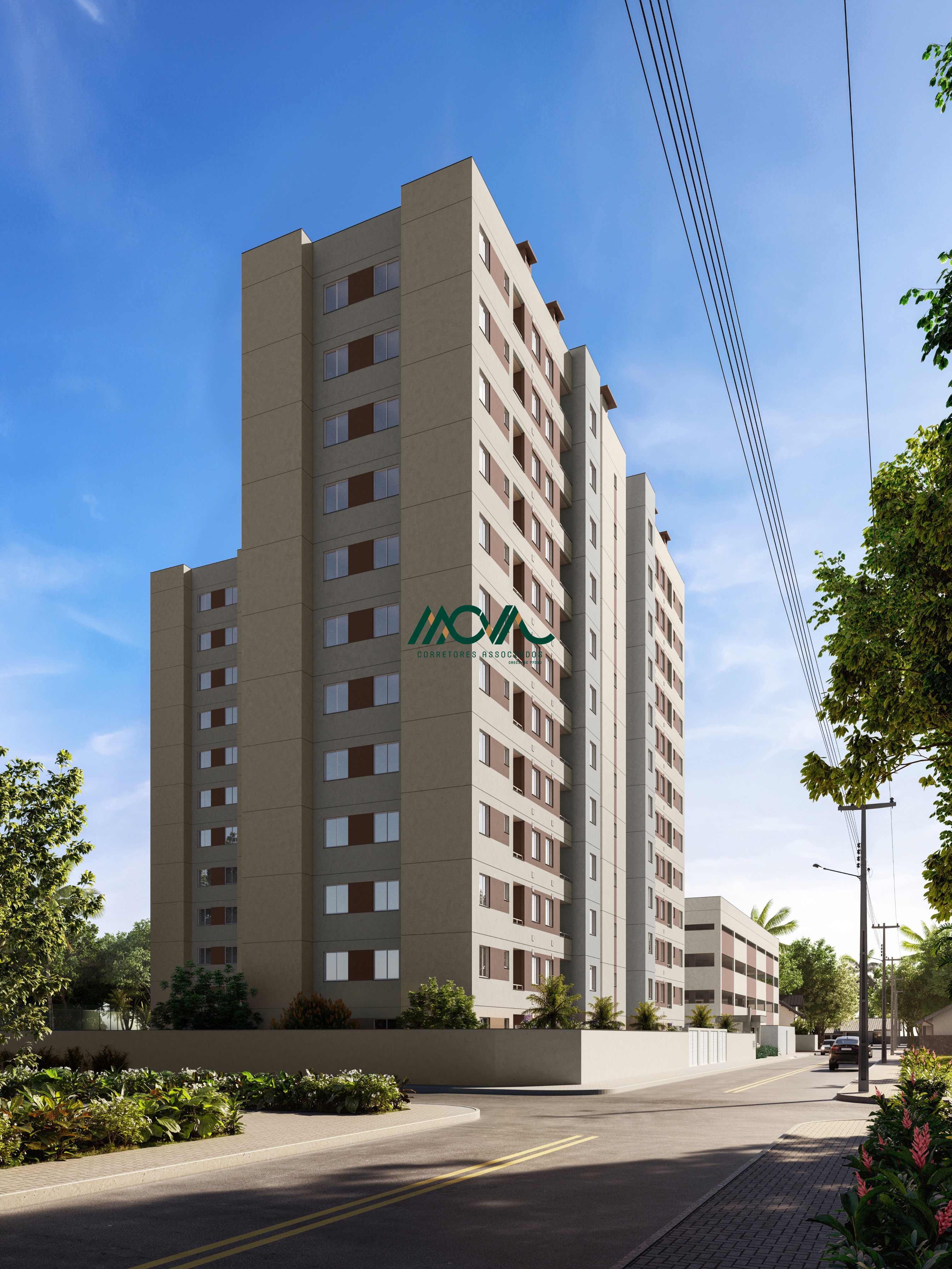 Apto c/ 2 dormitórios em Condomínio Clube - Compre na Mova Corretores e Ganhe o projeto de interiores!