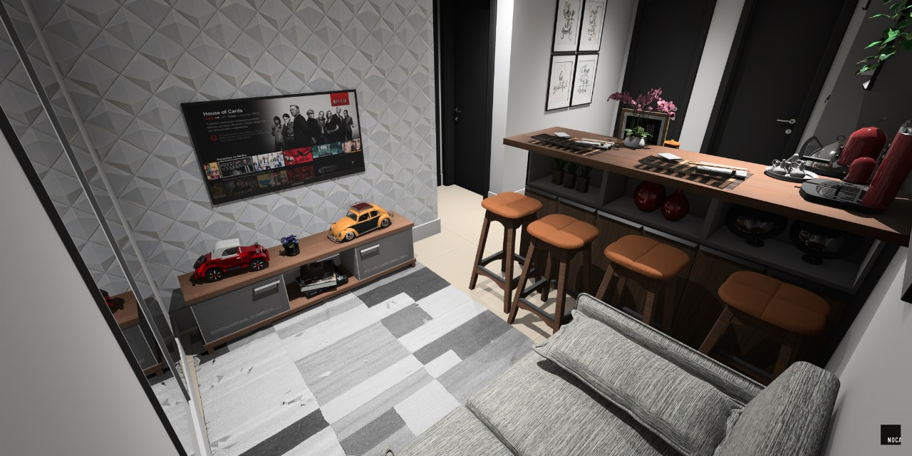 Apartamento Novo Mobiliado