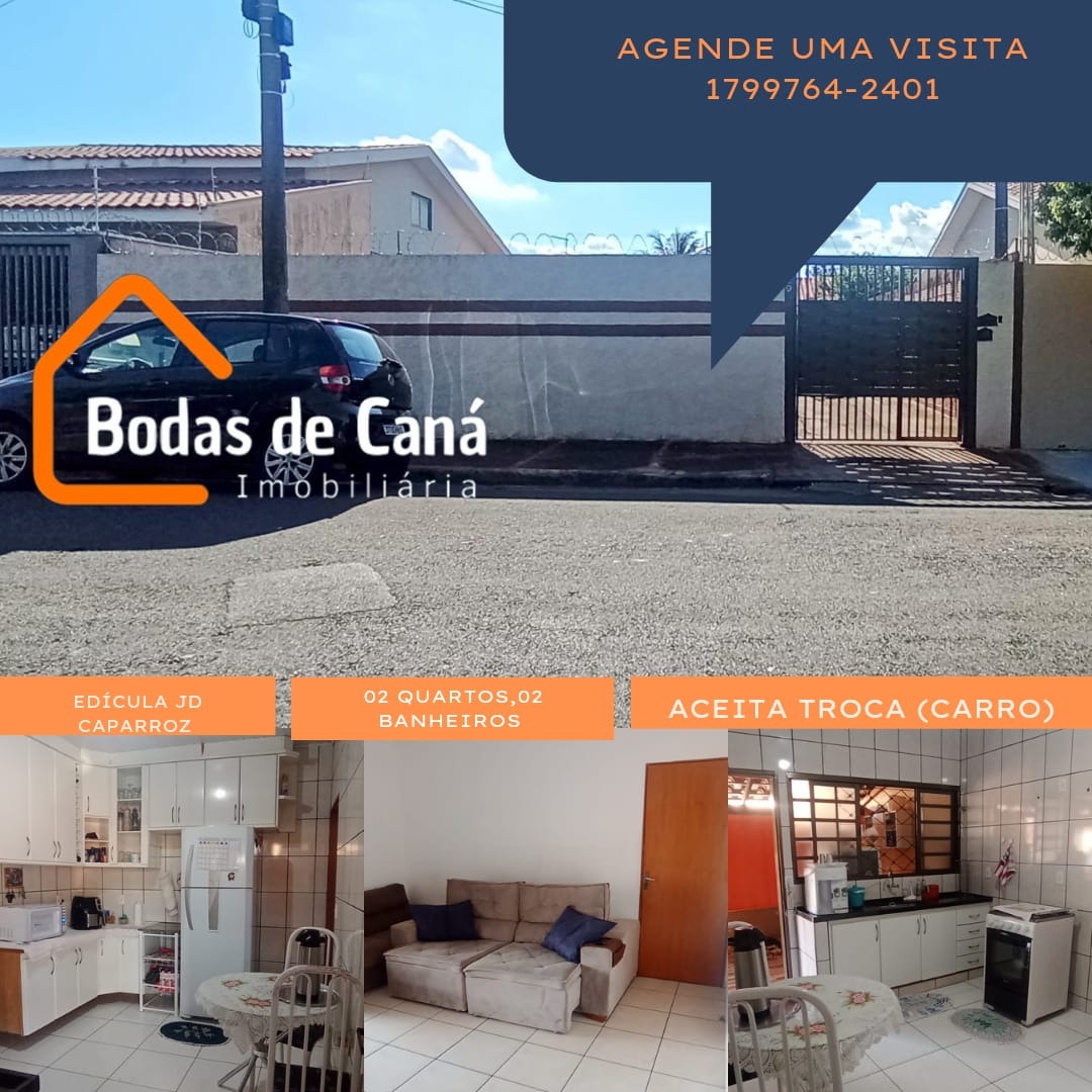 CASA RESIDENCIAL em SÃO JOSÉ DO RIO PRETO - SP, JD CAPARROZ