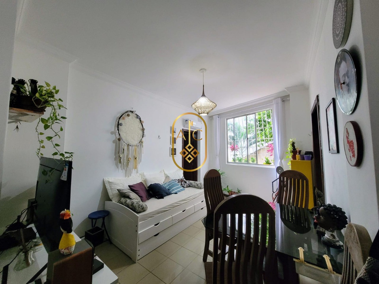 Apartamento para venda no Rio Vermelho, 1 quarto sendo suíte, 1 vaga.