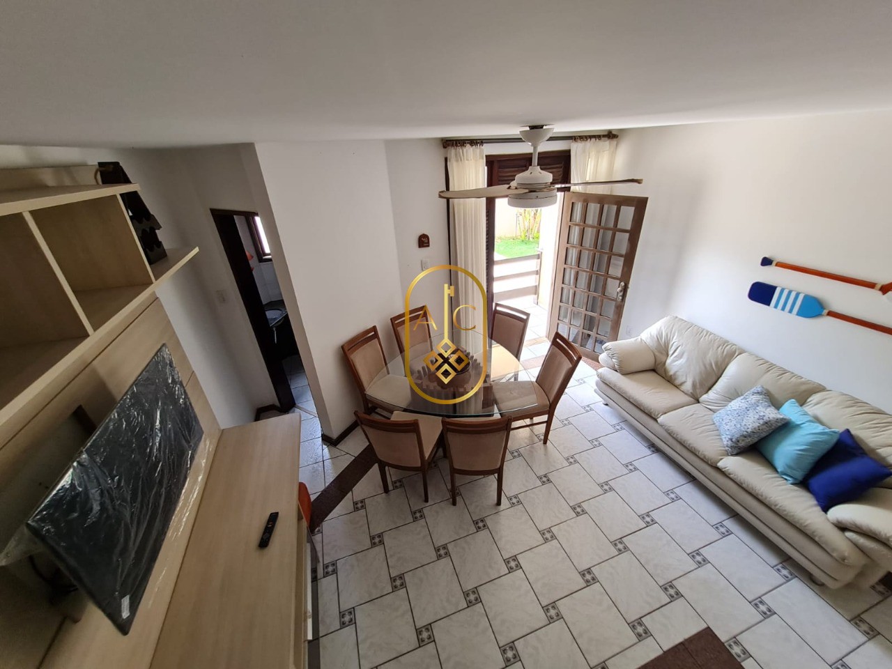 Village duplex, 2 suítes, totalmente mobiliada, dependência completa, 2 vagas, Praia do Flamengo