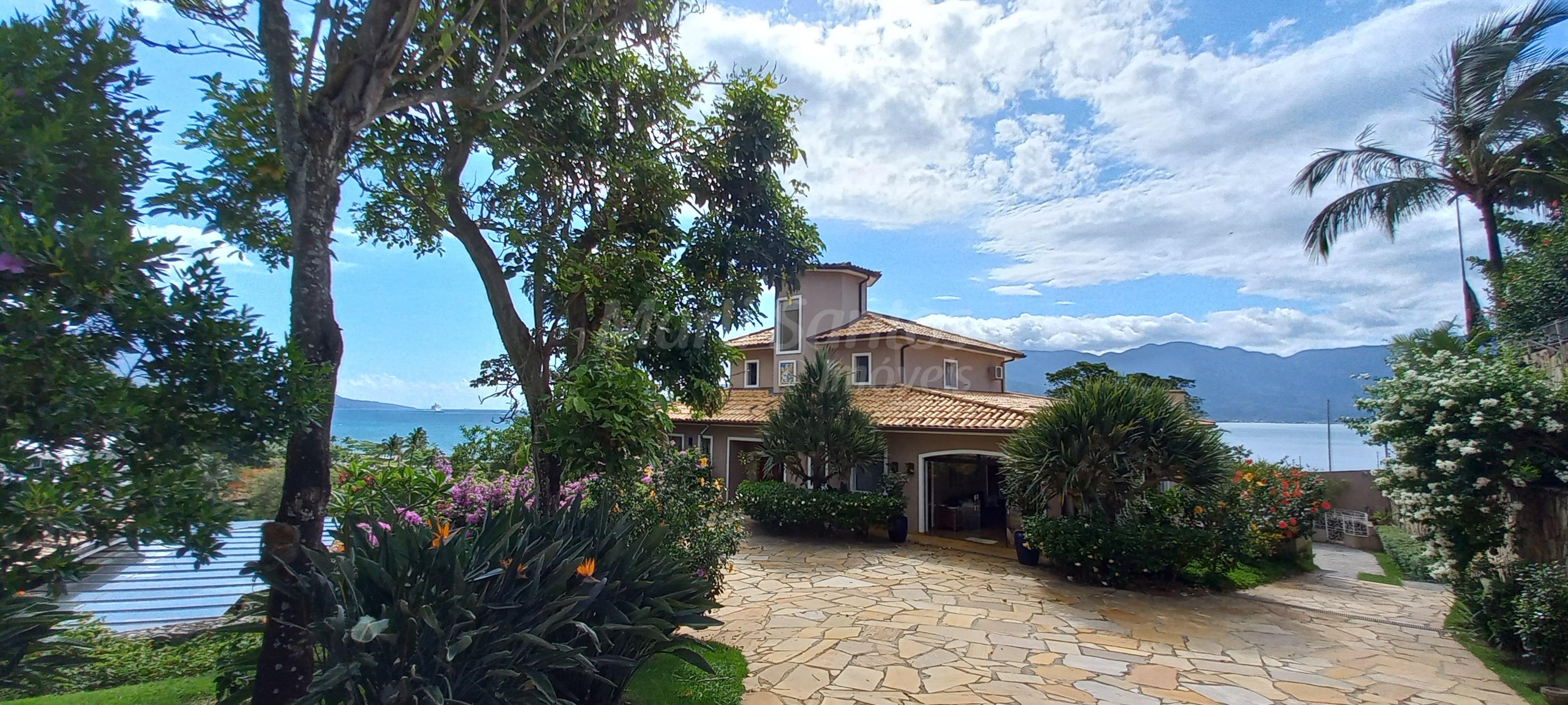 Belissima mansão luxuosa em ilhabela altíssimo padrão com vi