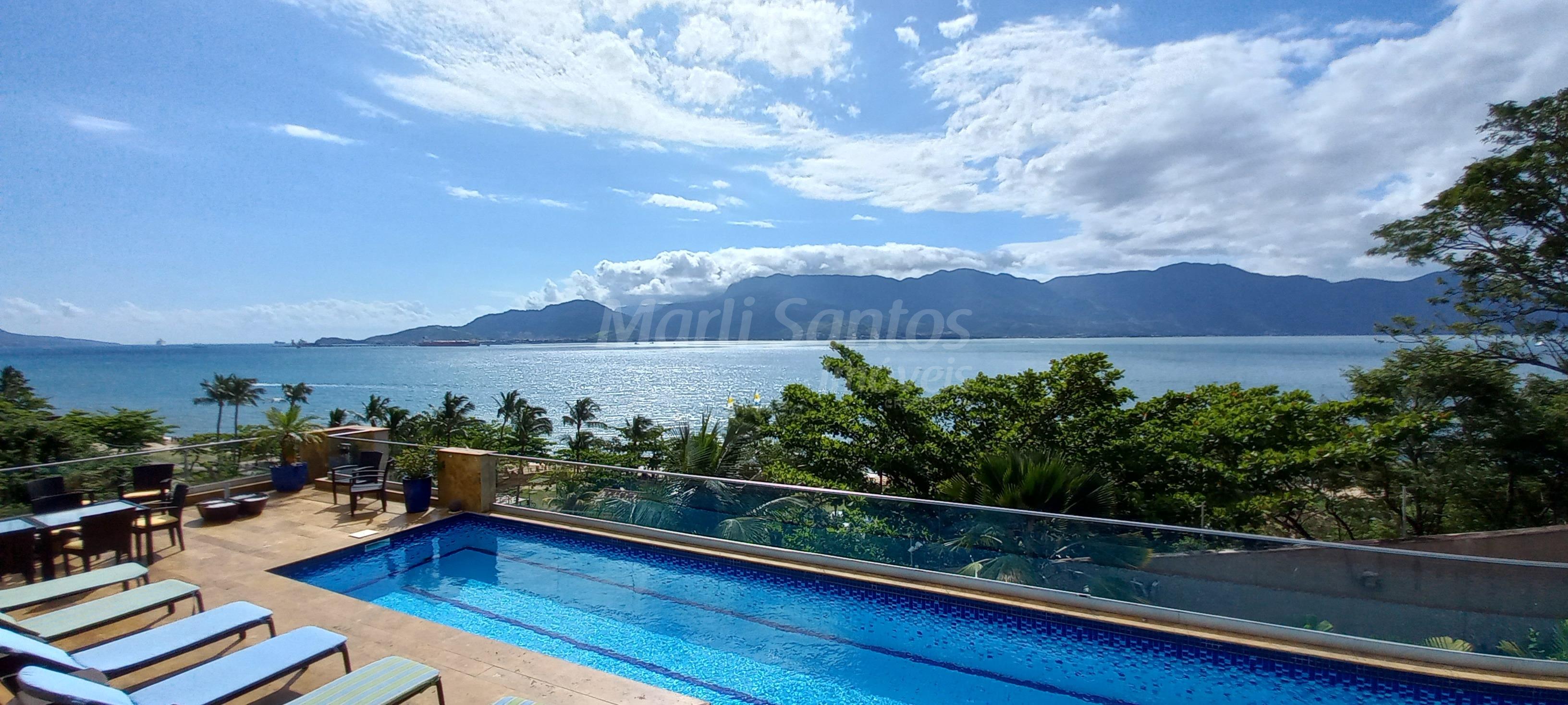Belissima mansão luxuosa em ilhabela altíssimo padrão com vi