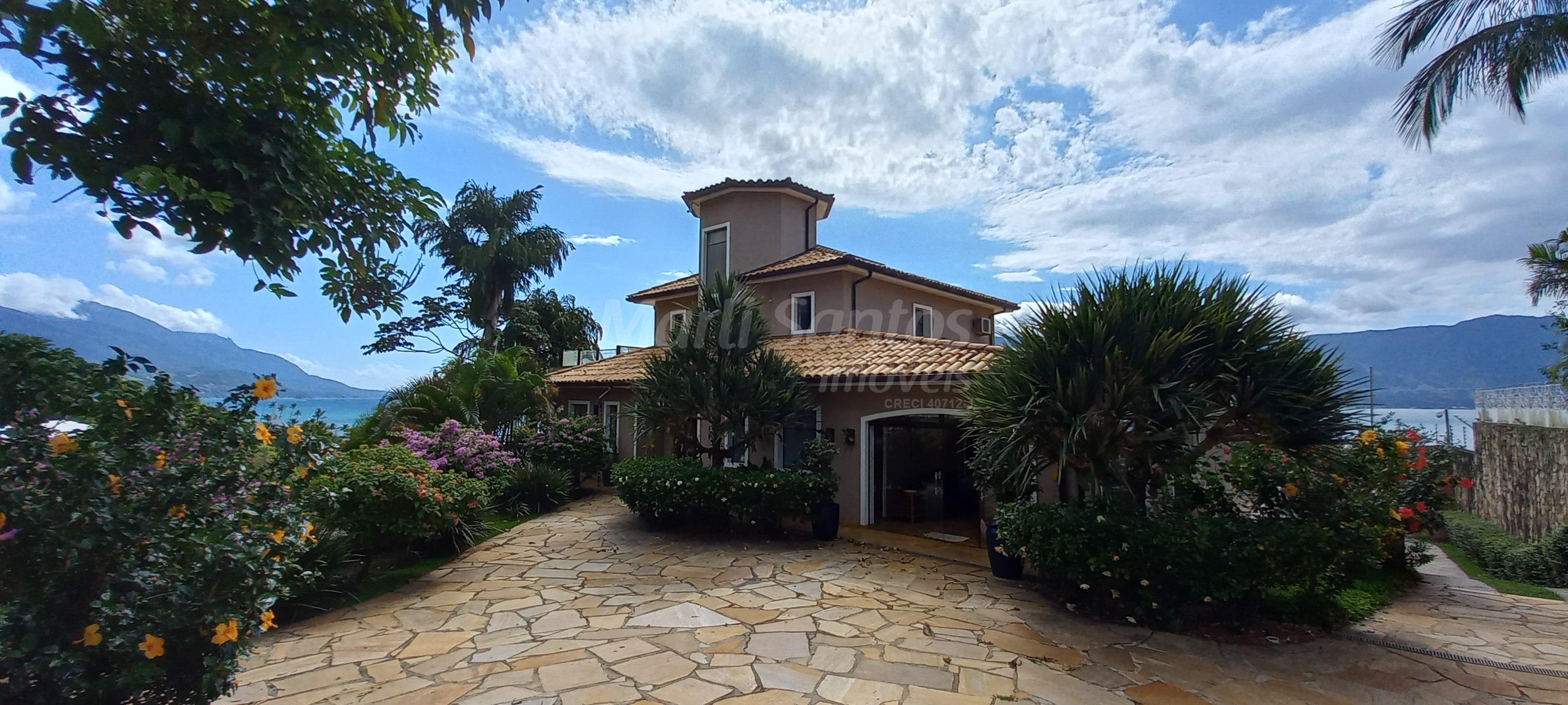 Belissima mansão luxuosa em ilhabela altíssimo padrão com vi