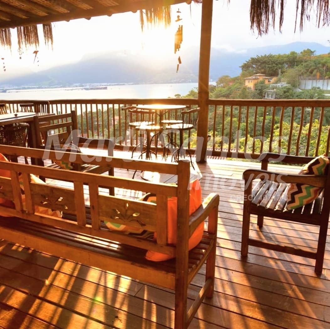 Excelente oportunidade para locação, imóvel com linda vista para o mar no perequê em ilhabela