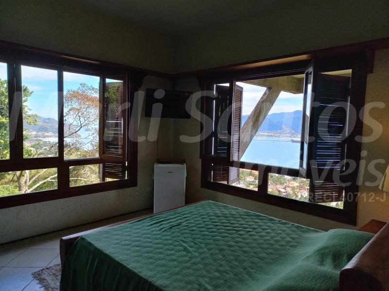 CASA/SOBRADO À VENDA COM ESPETACULAR VISTA PARA O MAR, ÁREA GOURMET COM PISCINA E CHURRASQUEIRA; 5 SUÍTES; ITAGUASSU, ILHABELA.