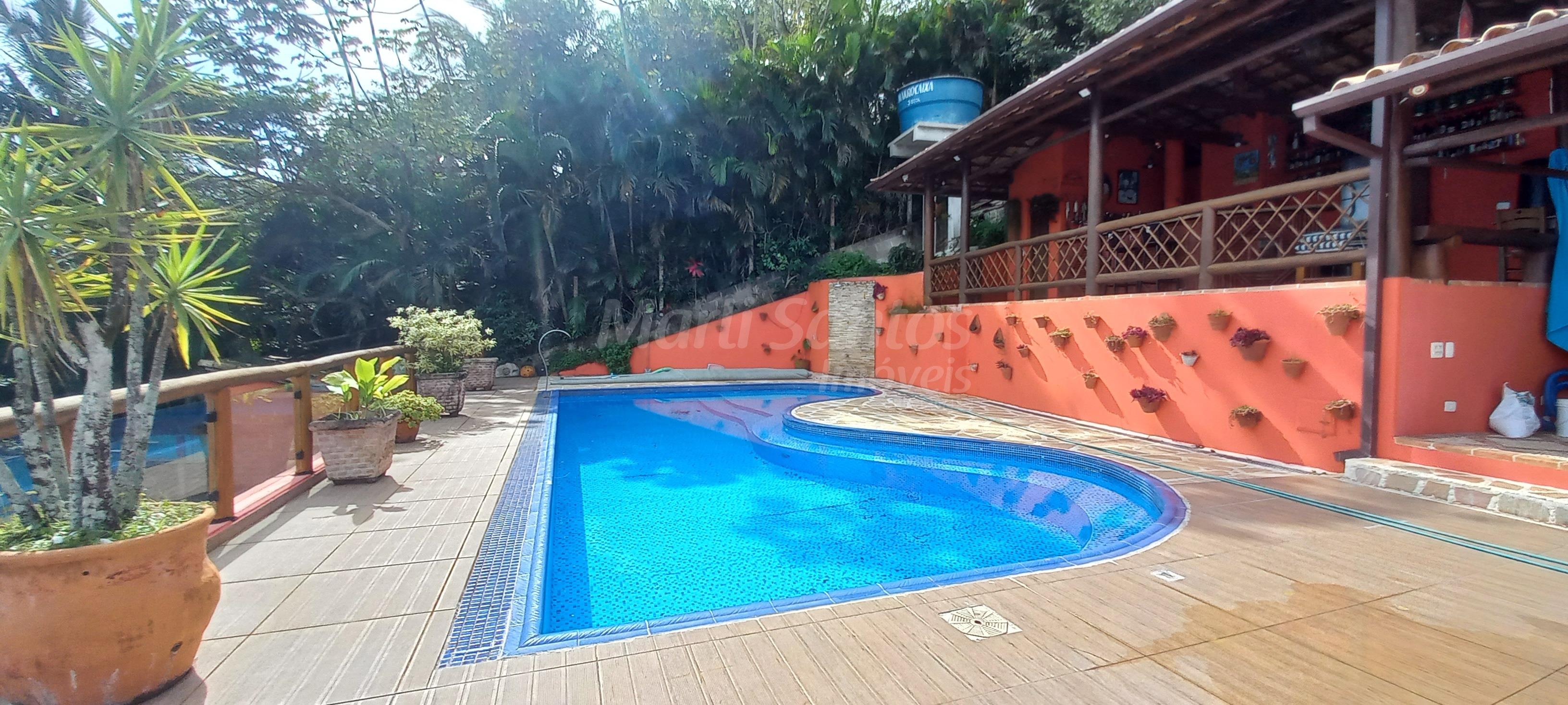 Imóvel à venda no portinho com vista panoramica para o mar, piscina e área gourmet no sul da ilhabela