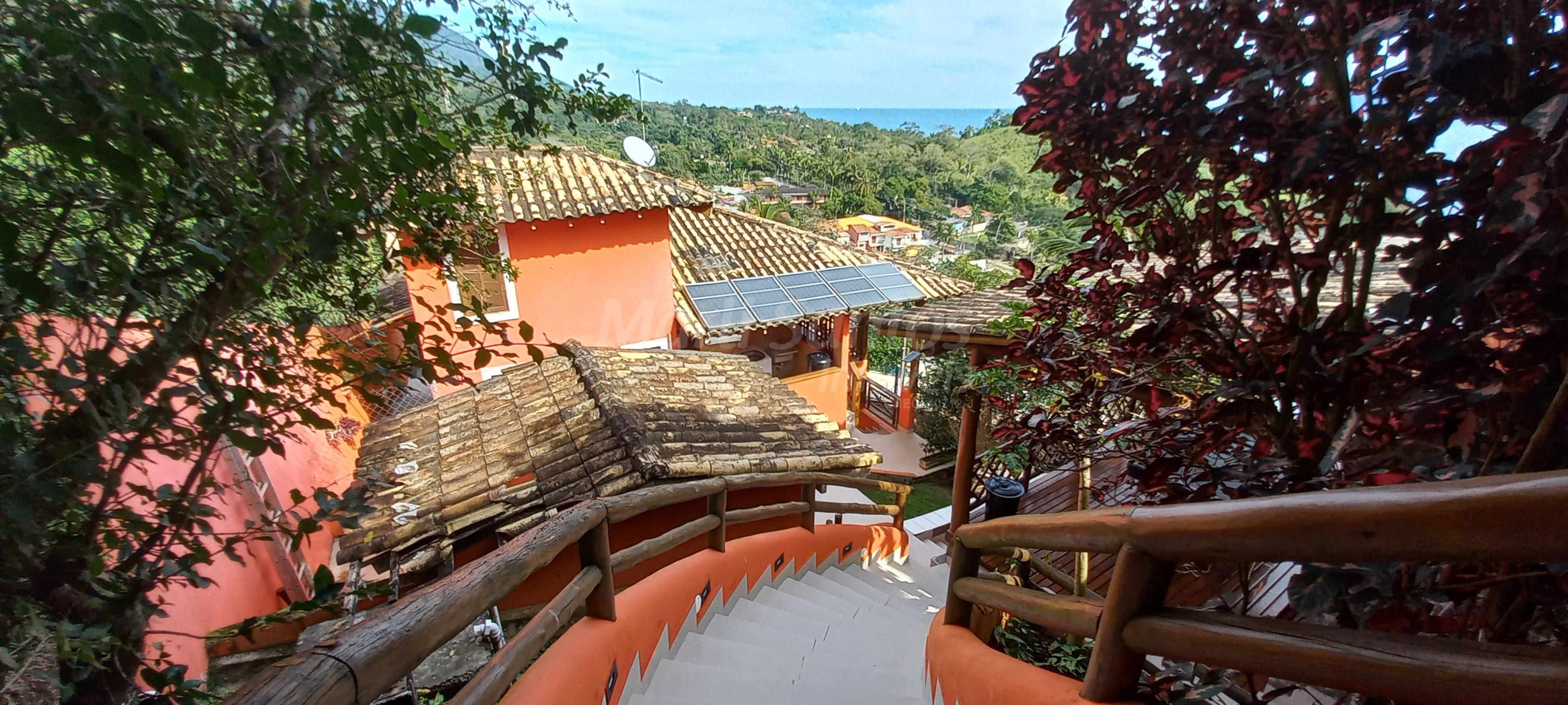Imóvel à venda no portinho com vista panoramica para o mar, piscina e área gourmet no sul da ilhabela