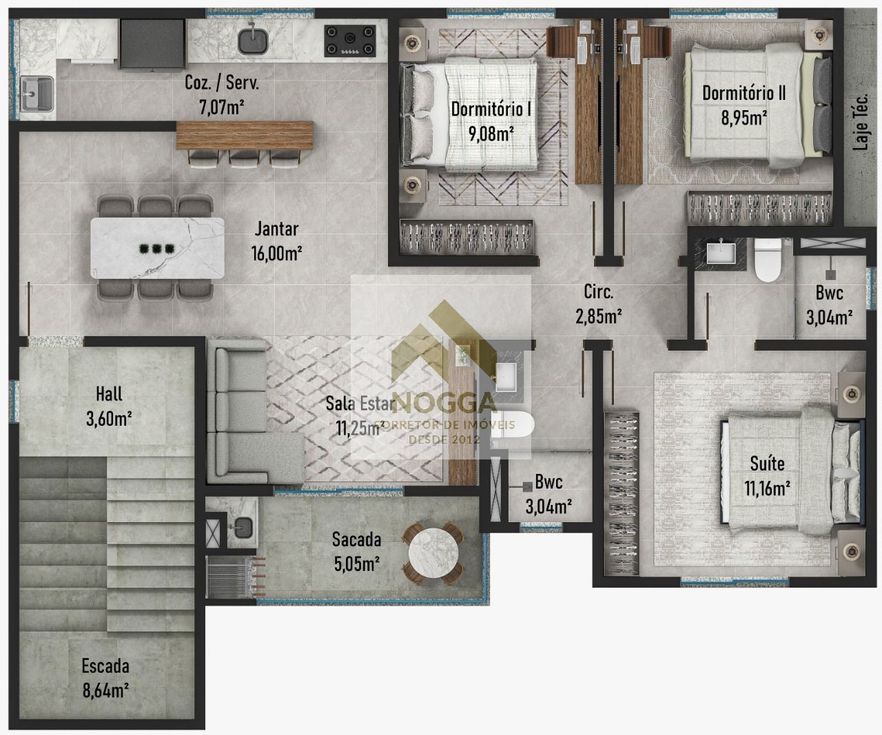 Apartamento residencial em balneário piçarras - sc, itacolom - foto 4