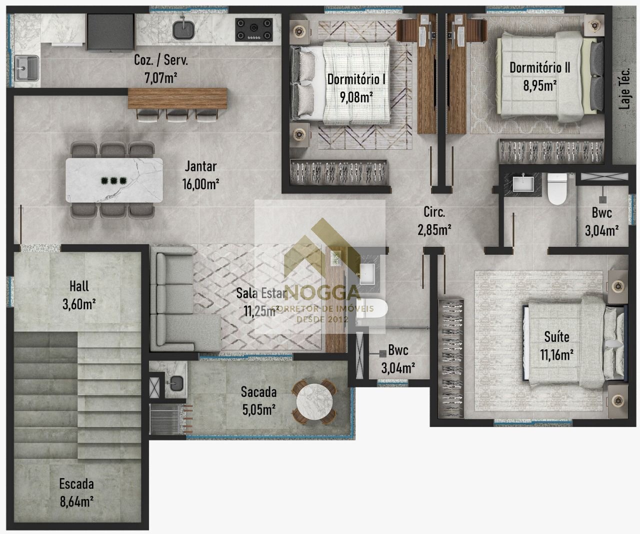 Apartamento residencial em balneário piçarras - sc, itacolom - foto 4
