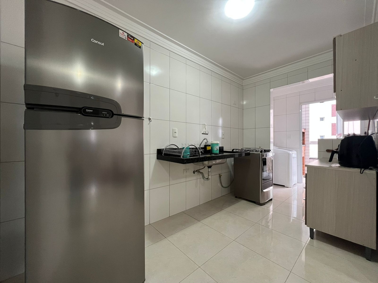Apartamento residencial em praia grande - sp, caiçara