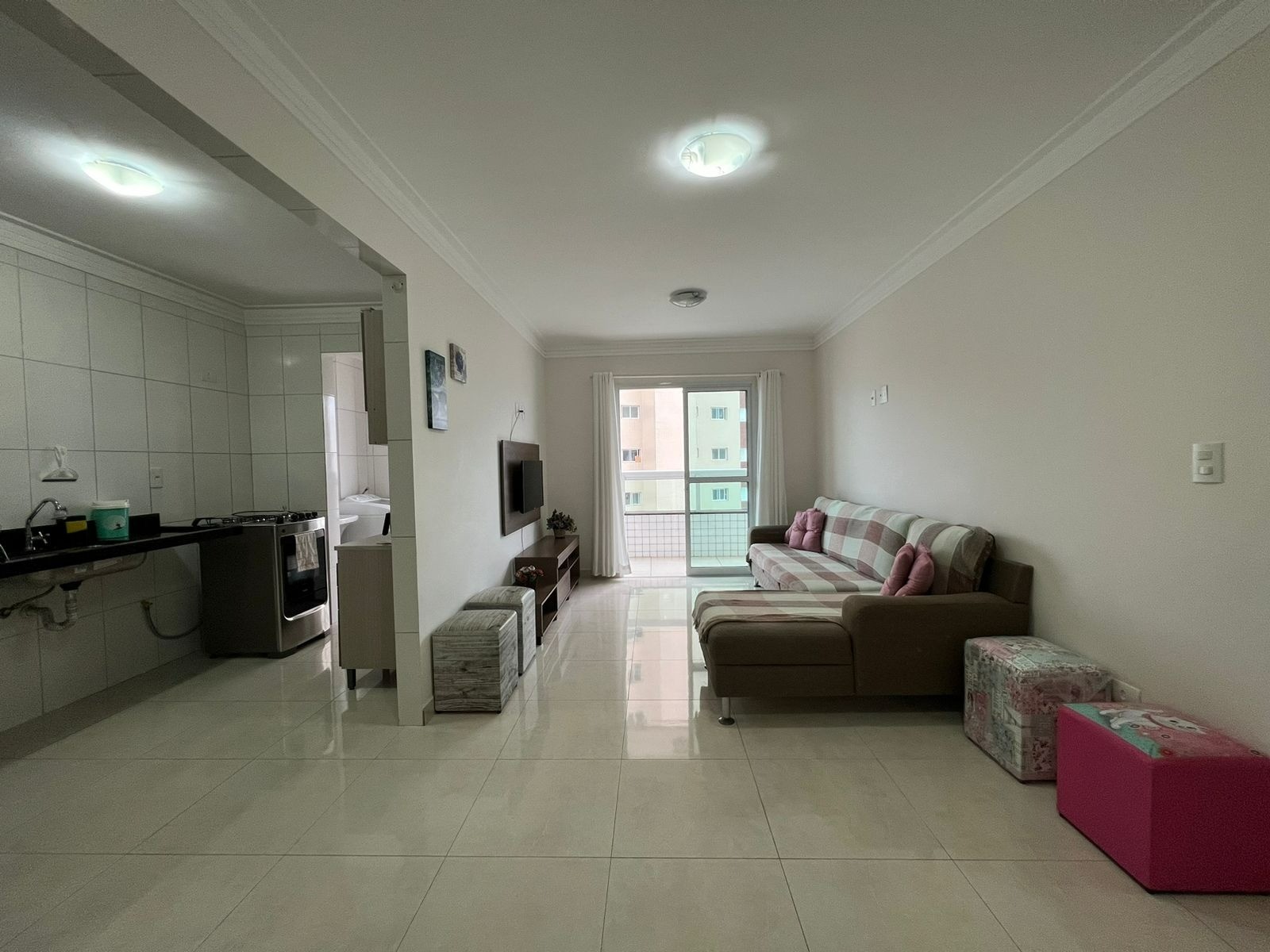 Apartamento residencial em praia grande - sp, caiçara