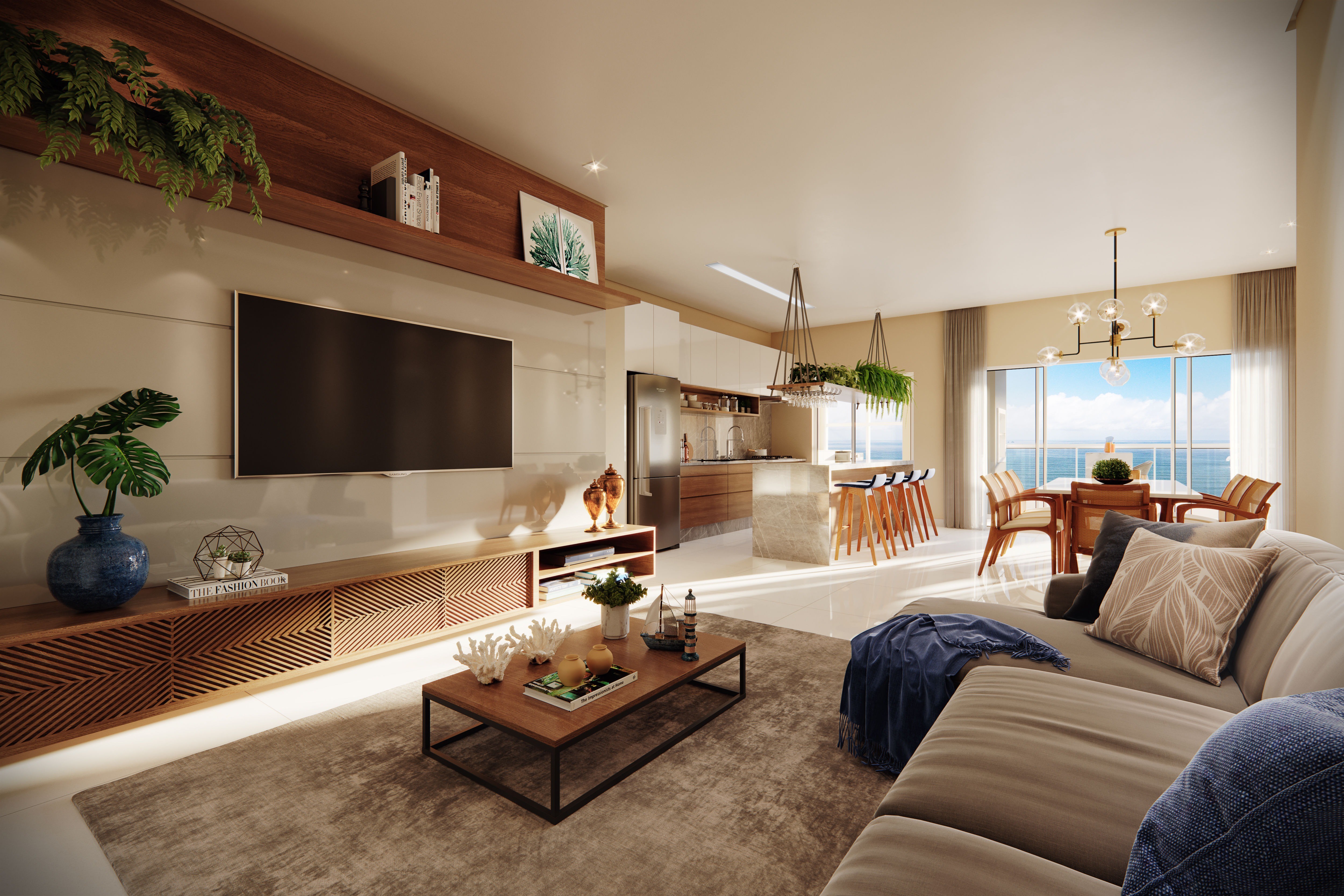 Cobertura de luxo à venda em Balneário Piçarras-SC, Itacolomi: 3 quartos, 3 suítes, 1 sala, 4 banheiros, 2 vagas, 120m².