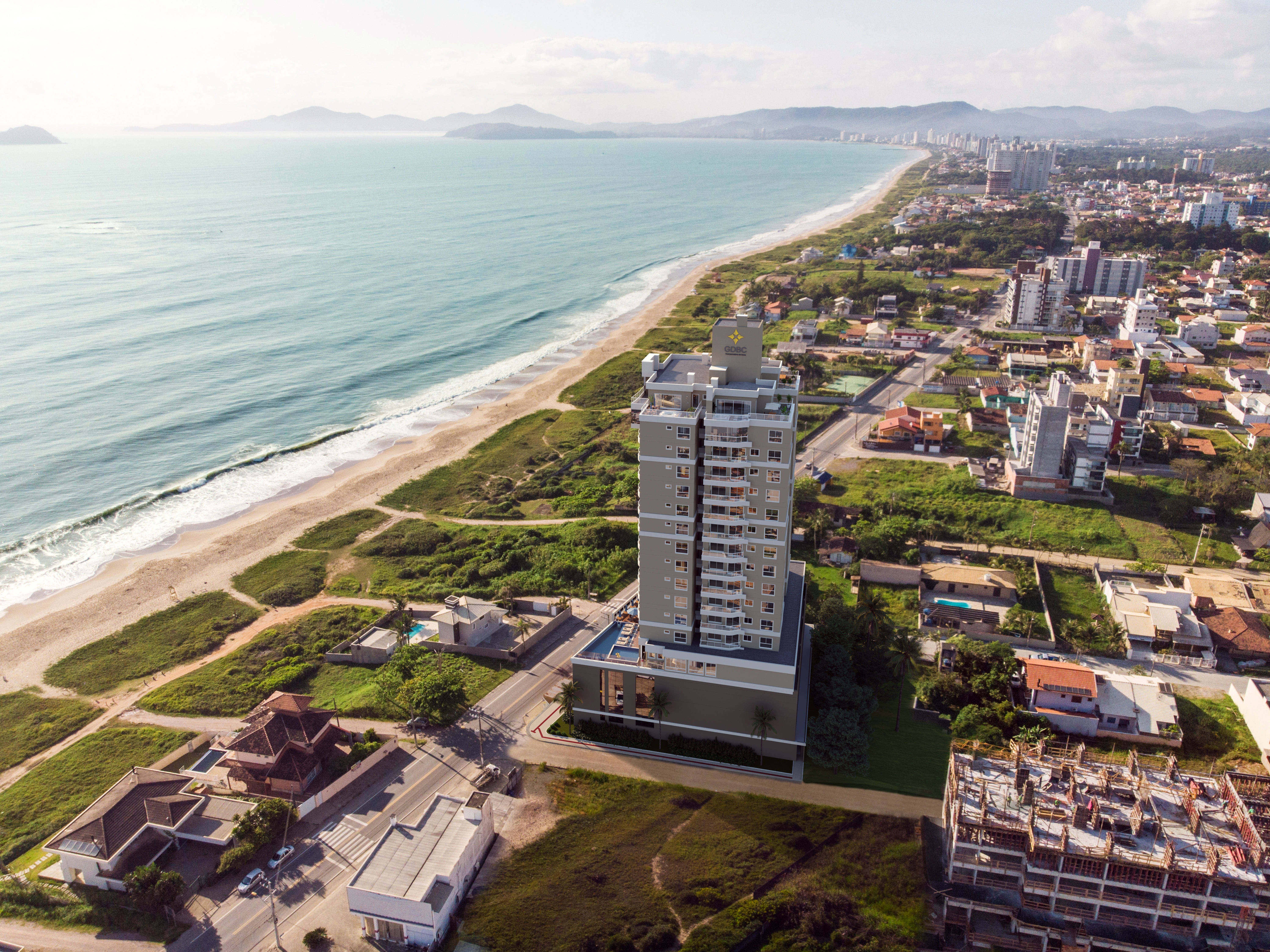 Cobertura de luxo à venda em Balneário Piçarras-SC, Itacolomi: 3 quartos, 3 suítes, 1 sala, 4 banheiros, 2 vagas, 120m².
