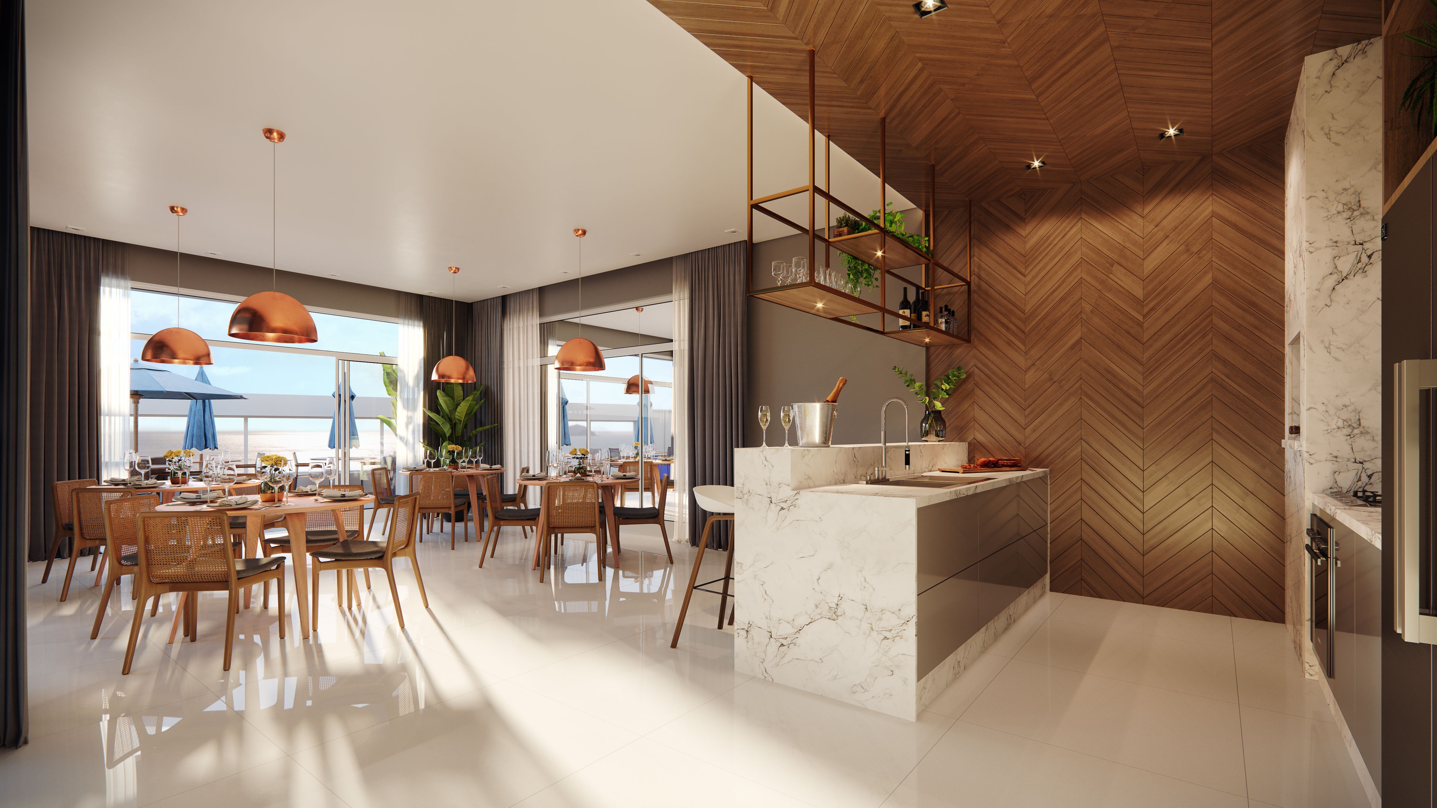 Cobertura de luxo à venda em Balneário Piçarras-SC, Itacolomi: 3 quartos, 3 suítes, 1 sala, 4 banheiros, 2 vagas, 120m².