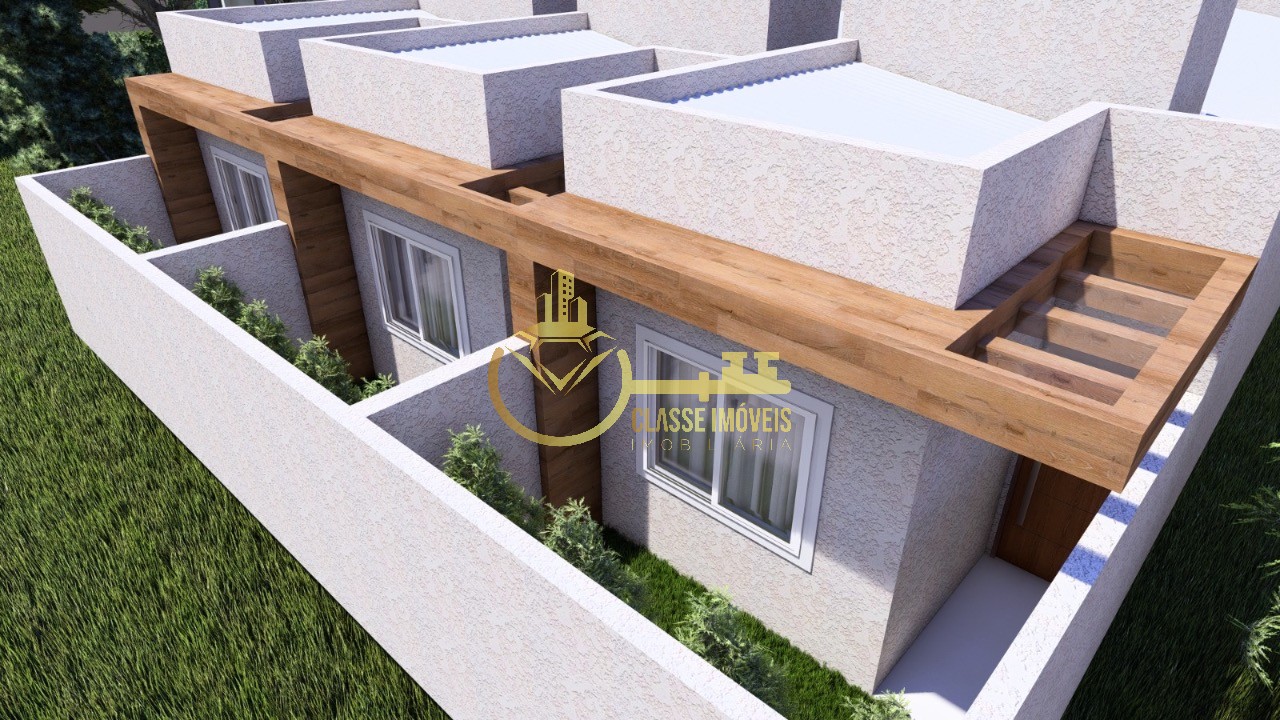 Geminado à venda em Penha-SC, Bairro Nossa Senhora de Fátima: 2 quartos, 1 suíte, 1 sala, 1 vaga, 60m². Imperdível!