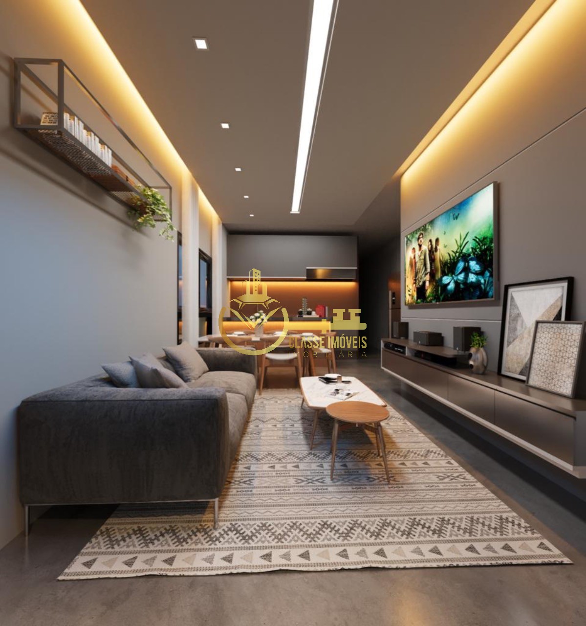 Apartamento à venda em Balneário Piçarras-SC: 1 quarto, 1 suíte, 2 salas, 1 banheiro, 1 vaga de garagem, 82m² - Imperdível!