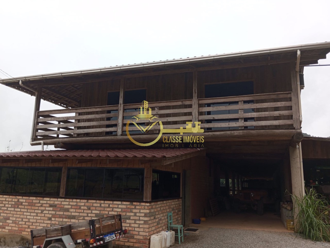 Fazenda à venda em ilhota-sc, bairro baú, com 2 quartos, 2 s