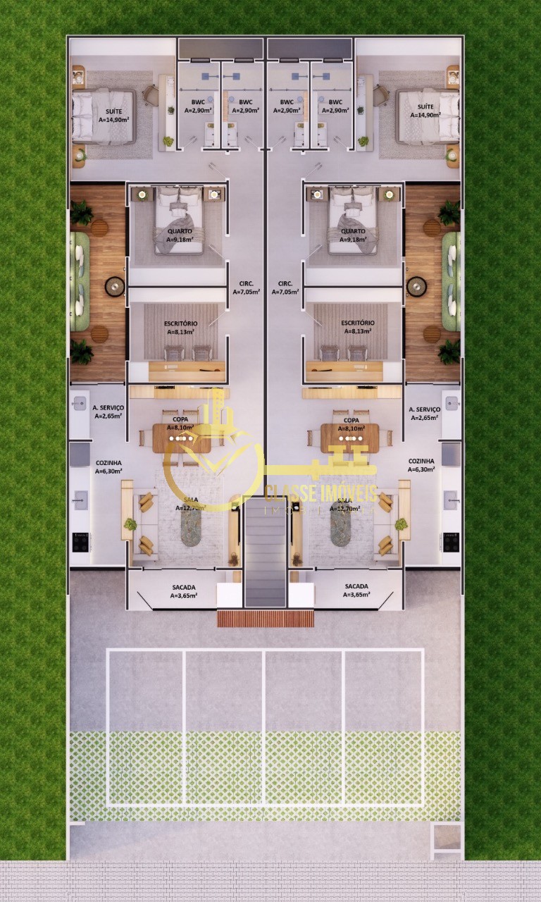 Apartamento à venda em itajaí-sc, bairro quilômetro 12 com 2