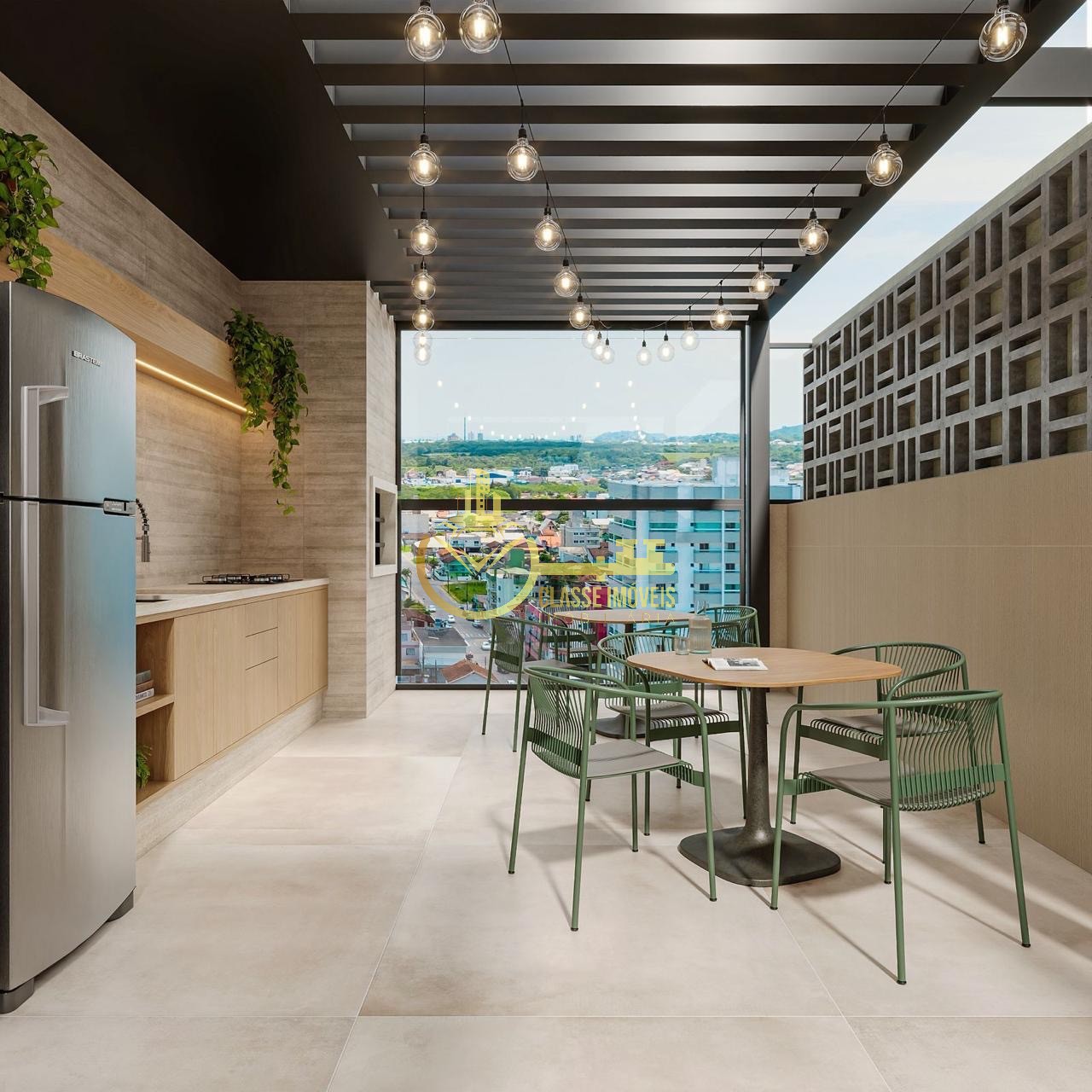 Apartamento à venda em navegantes-sc, bairro gravatá: 1 quar