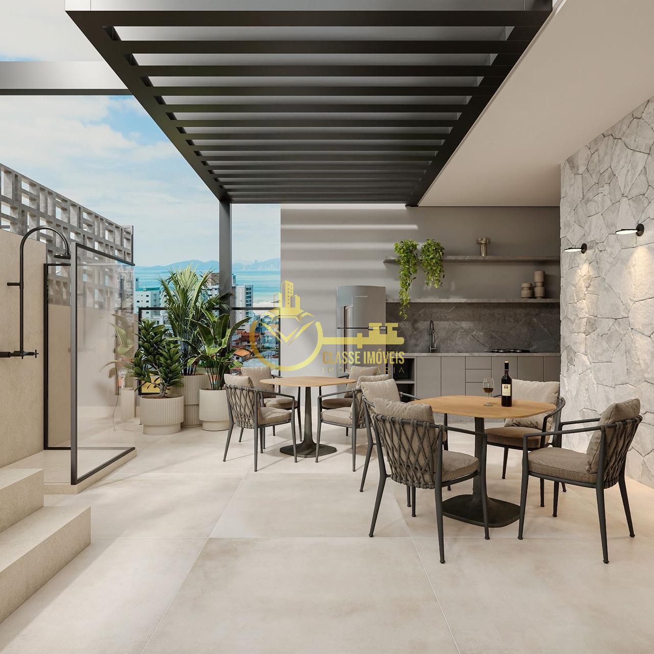 Apartamento à venda em navegantes-sc, bairro gravatá: 1 quar