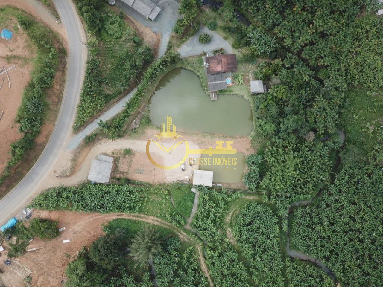 Terreno rural em luiz alves - sc, braço miguel