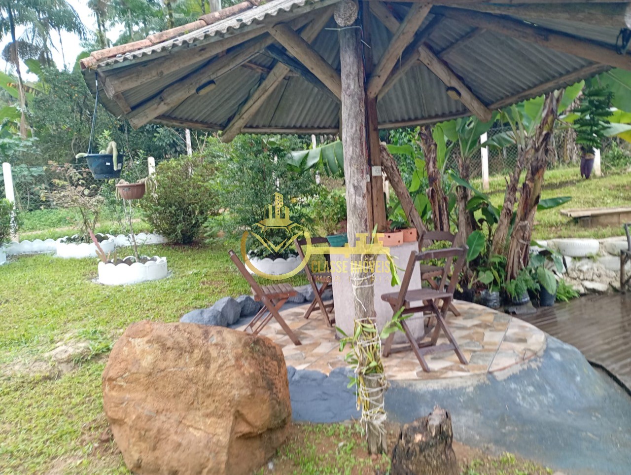 Chácara à venda em ilhota-sc, bairro alto baú, com 845m² de 