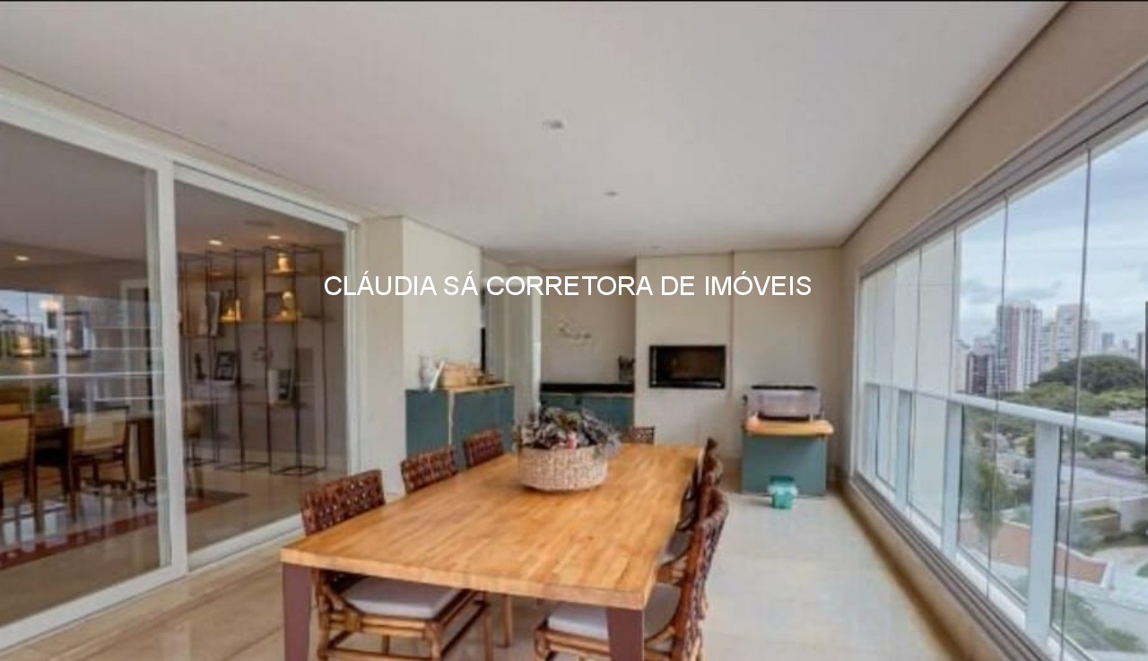 Luxuoso apartamento de 4 suítes no Jardim Anália Franco, São Paulo-SP, com 392m² e 5 vagas de garagem!